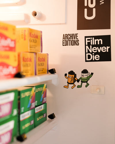 FilmNeverDie Sticker Set