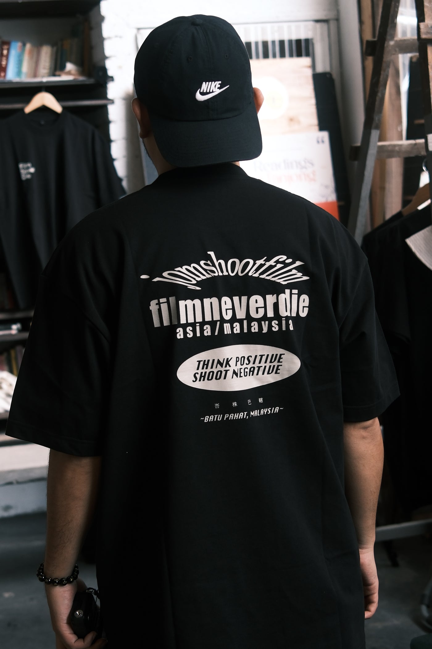 FilmNeverDie “JOMSHOOTFILM” T-Shirt - Ready Stock!