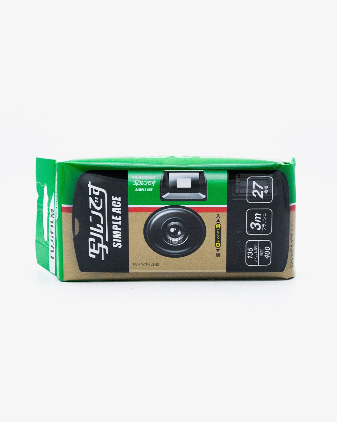 Fujifilm Simple Ace 400 Single-Use Camera (35mm, 27 exp.)