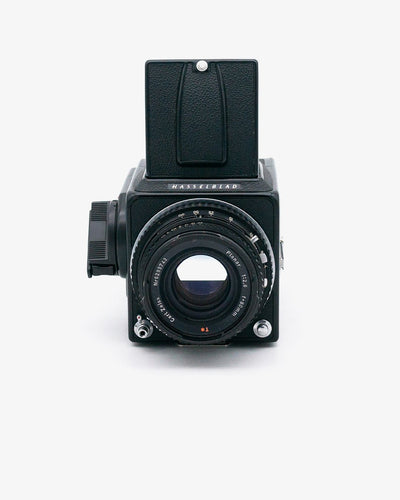 Hasselblad 500 C/M Medium Format Camera with Carl Zeiss 80mm f/2.8 Lens - BLACK