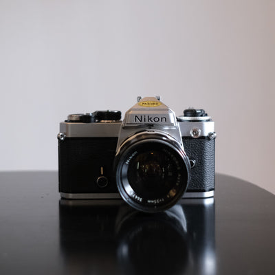Nikon FE SLR Camera with 50mm f1.8 lens