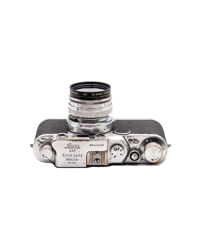 Leica DRP Rangefinder Ernst Leitz Wetzlar Camera with Zeiss Sonnar 50mm F/1.5 Lens